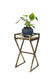 27" Black And Gold Metal Garden Accents Accessories