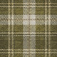 10' X 14' Olive Green Gold And Brown Plaid Washable Indoor Outdoor Area Rug