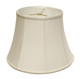 White Monay Shantung Silk Bell Lamp Shade