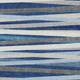 10' X 14' Navy Blue Ivory And Gray Striped Washable Indoor Outdoor Area Rug