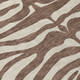 9' X 12' Brown And Beige Animal Print Washable Indoor Outdoor Area Rug