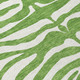 3' X 5' Green And Ivory Animal Print Washable Indoor Outdoor Area Rug