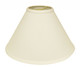 Ivory No Slub Innsbruck Print Cone Lamp Shade