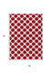 3' X 5' Red And Ivory Polka Dot Washable Indoor Outdoor Area Rug