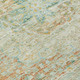 9' X 12' Sage And Copper Medallion Washable Indoor Outdoor Area Rug