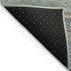 8' X 10' Teal Blue Gold And Taupe Southwestern Washable Indoor Outdoor Area Rug