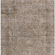 10' X 14' Brown And Beige Abstract Washable Indoor Outdoor Area Rug