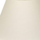 White Linen Empire Lamp Shade