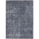 3' X 5' Blue And Gray Medallion Washable Indoor Outdoor Area Rug