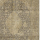 5' X 8' Brown And Beige Medallion Washable Indoor Outdoor Area Rug