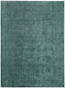 8' X 11' Green And White Hand Woven Area Rug
