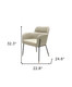 Gray and Black Upholstered Faux Leather Slat Back Dining Arm Chair
