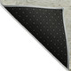 8' Linen And Beige Round Abstract Washable Indoor Outdoor Area Rug