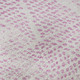 3' X 5' Pink And Ivory Diamond Washable Area Rug With UV Protection