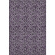3' X 5' Eggplant And Gray Floral Washable Area Rug With UV Protection