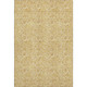 8' X 10' Gold And Wheat Floral Washable Area Rug With UV Protection