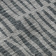 9' X 12' Charcoal And Gray Striped Washable Area Rug With UV Protection