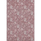 3' X 5' Blush And Ivory Floral Washable Area Rug With UV Protection