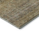 8' X 10' Wheat Gray And Beige Striped Washable Area Rug With UV Protection