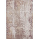8' X 10' Blush And Ivory Abstract Washable Area Rug With UV Protection
