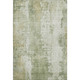 10' X 14' Sage And Ivory Abstract Washable Area Rug With UV Protection