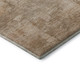 10' X 14' Coral And Beige Abstract Washable Area Rug With UV Protection