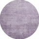 8' Lavender And Purple Abstract Washable Round Rug With UV Protection