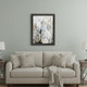 Silversong Birch II Brown Framed Print Wall Art