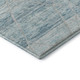 5' X 8' Teal Beige And Ivory Abstract Geometric Washable Area Rug With UV Protection