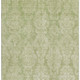 10' X 14' Artichoke Green Beige And Ivory Damask Washable Area Rug With UV Protection