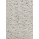 10' X 14' Linen Gray And Ivory Geometric Washable Area Rug With UV Protection