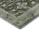 8' X 10' Olive Green Gray And Ivory Southwestern Washable Area Rug With UV Protection