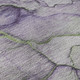8' X 10' Purple Green And Ivory Abstract Washable Area Rug With UV Protection
