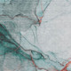 10' X 14' Teal Terra Cotta And Ivory Abstract Washable Area Rug With UV Protection