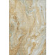 3' X 5' Gold Ivory And Gray Abstract Washable Area Rug With UV Protection