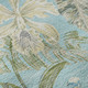10' X 14' Teal Green And Ivory Floral Washable Area Rug With UV Protection