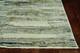 5' X 8' Ivory and Blue Abstract Area Rug