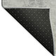 10' X 14' Gray Silver And Ivory Geometric Washable Area Rug With UV Protection