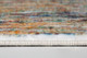 8' Blue And Beige Abstract Runner Rug