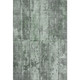 3' X 5' Green And Gray Striped Washable Area Rug With UV Protection