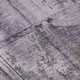 3' X 5' Purple And Gray Striped Washable Area Rug With UV Protection
