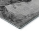 10' X 14' Gray Silver And Ivory Animal Print Washable Area Rug With UV Protection