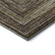 8' X 10' Brown Beige And Gold Geometric Washable Area Rug With UV Protection