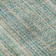 8' X 10' Teal And Ivory Geometric Washable Area Rug With UV Protection