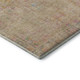 10' X 14' Tan Blue And Green Oriental Washable Area Rug With UV Protection
