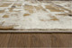 8' Natural And Brown Abstract Runner Rug
