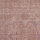8' X 10' Salmon And Beige Oriental Washable Area Rug With UV Protection