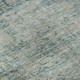 9' X 12' Teal And Beige Oriental Washable Area Rug With UV Protection