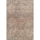 5' X 8' Copper And Gray Geometric Washable Area Rug With UV Protection