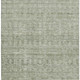 9' X 12' Sage And Beige Striped Washable Area Rug With UV Protection